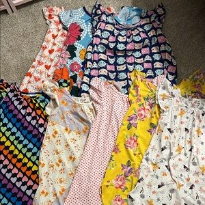 Lot of 8 Dotdotsmile Swing Dresses Size 5/6